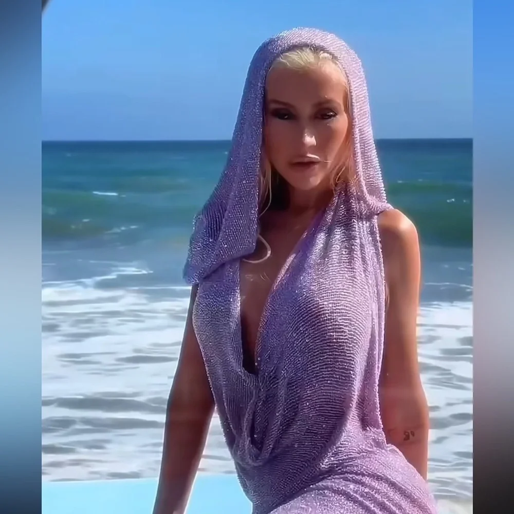 BRONX AND BANCO AMALIA LILAC GOWN - Picture 12 of 16